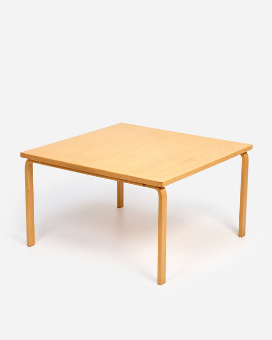 1960s Alvar Aalto Table 84 Birch Large Square Dining Table for Artek Finland