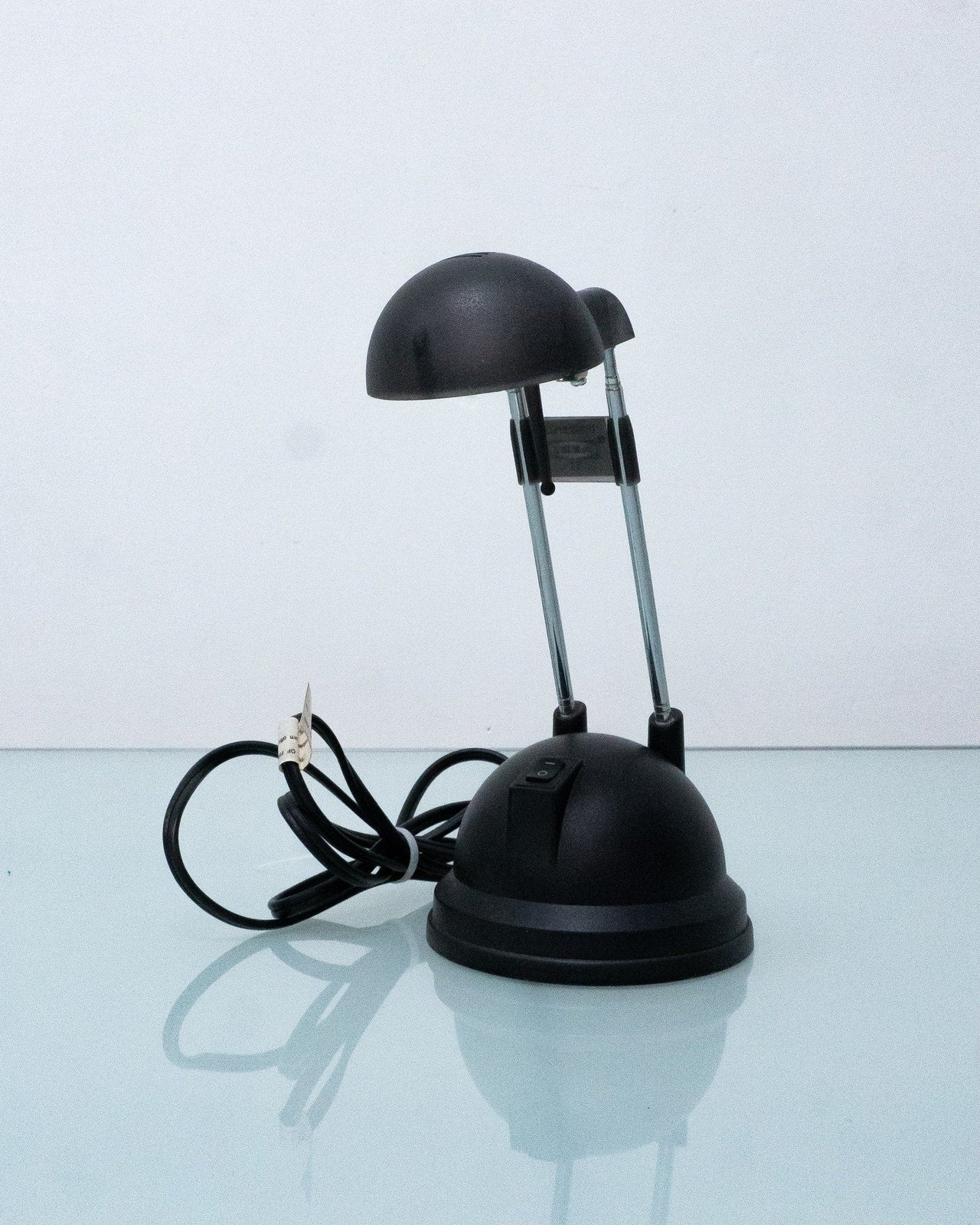 1990s Vintage IKEA Esspresivo Black Telescopic Halogen Desk Lamp
