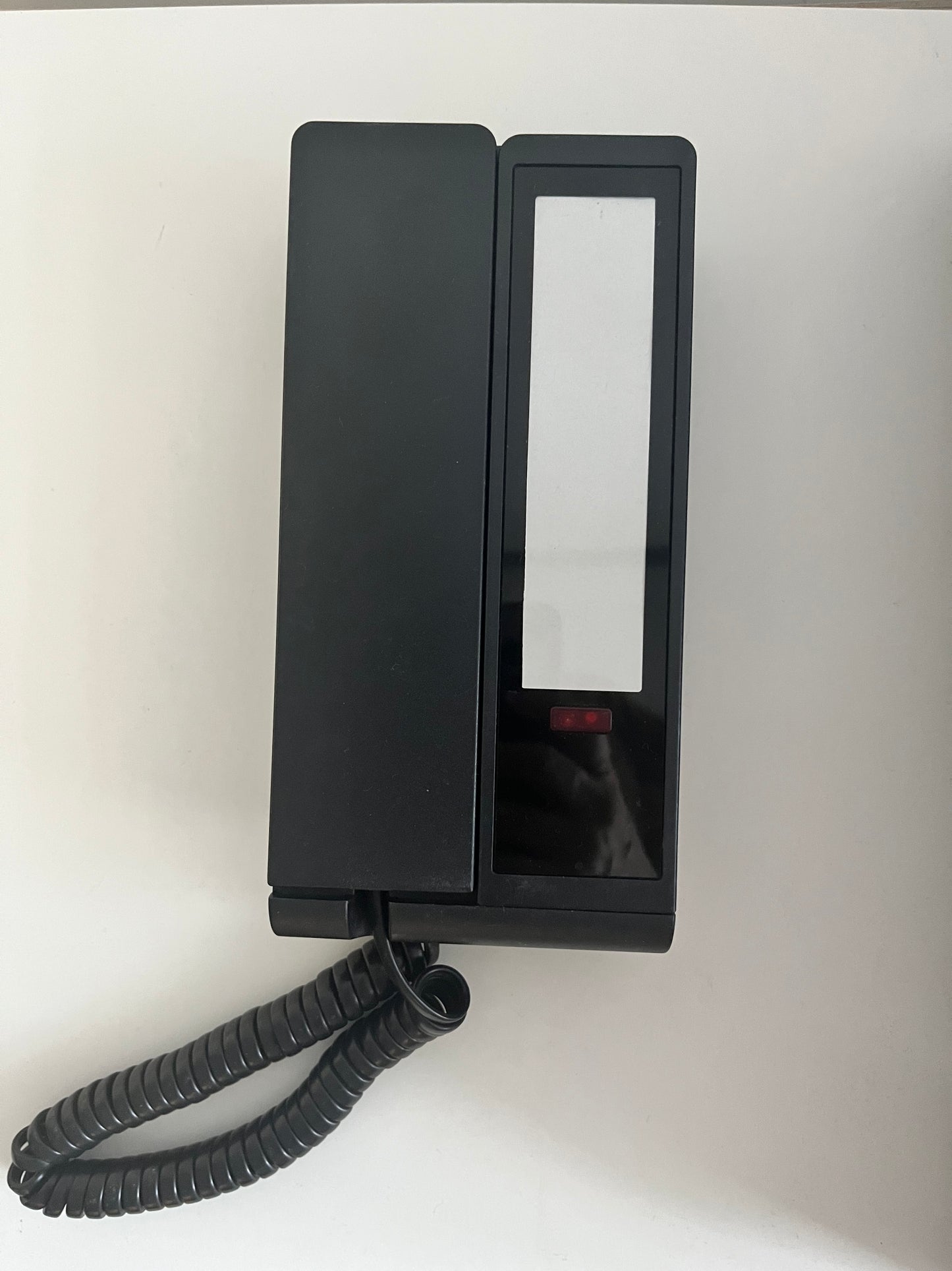 1990s Y2K Vintage Bittel Sleek Contemporary Black Phone