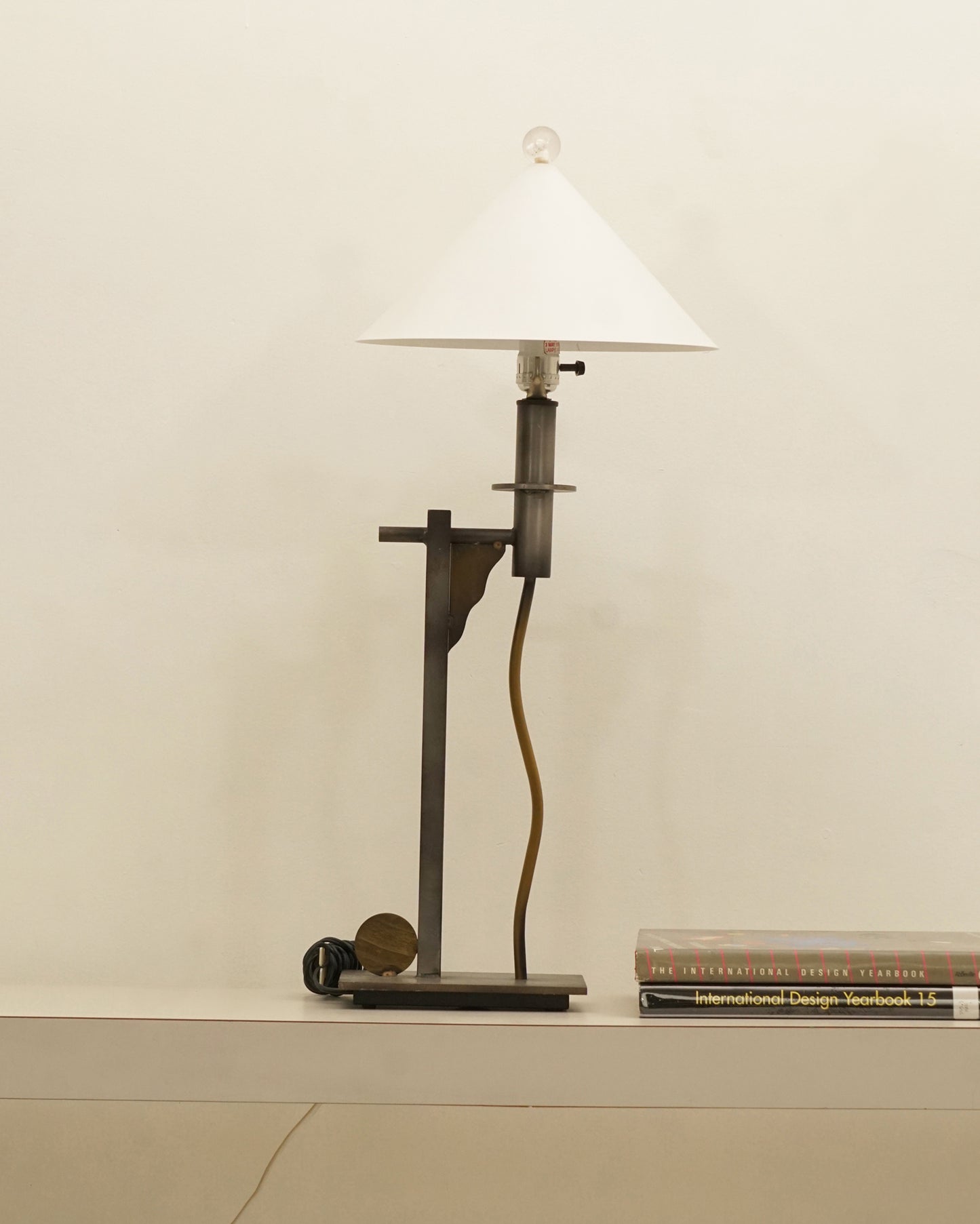 1987 Memphis Table Lamp by Robert Sonneman for George Kovacs