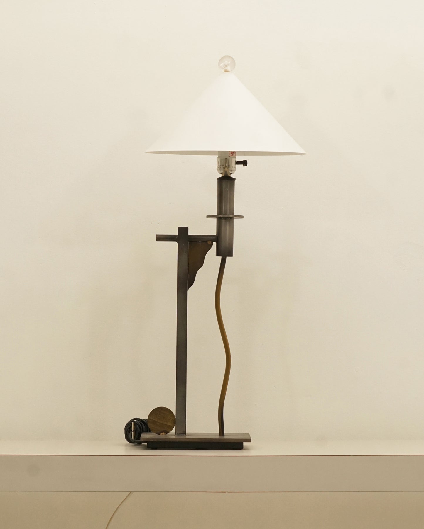 1987 Memphis Table Lamp by Robert Sonneman for George Kovacs