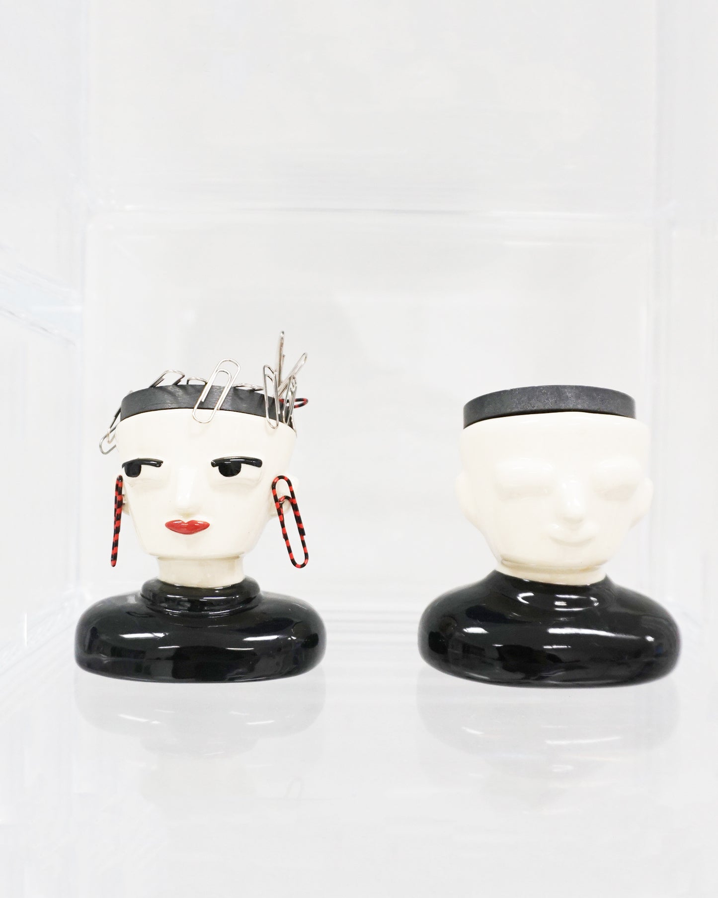 Y2K Amy Hardacre Ceramic Magnetic Paperclip Holders