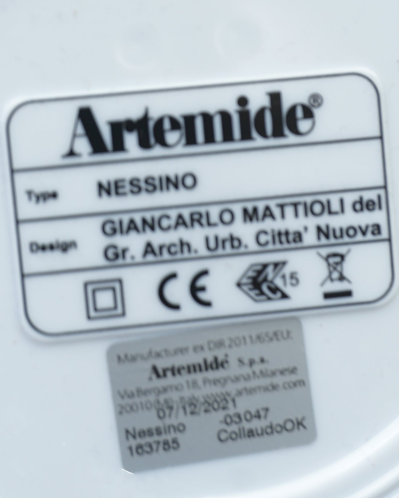 Nesso Table Lamp by Giancarlo Mattioli for Artemide