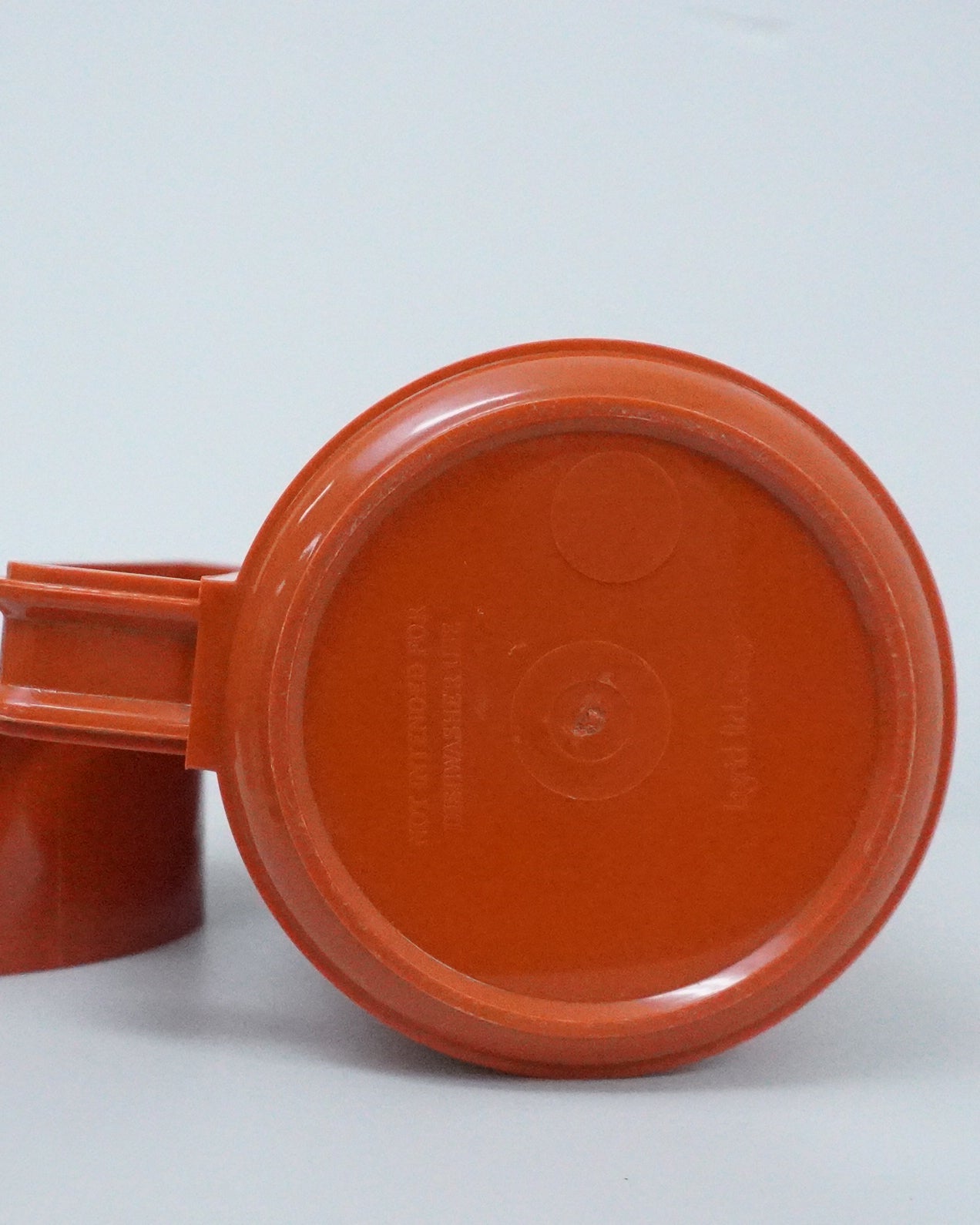 1960s Ingrid Ltd Chicago Brick Red Plastic Pitcher