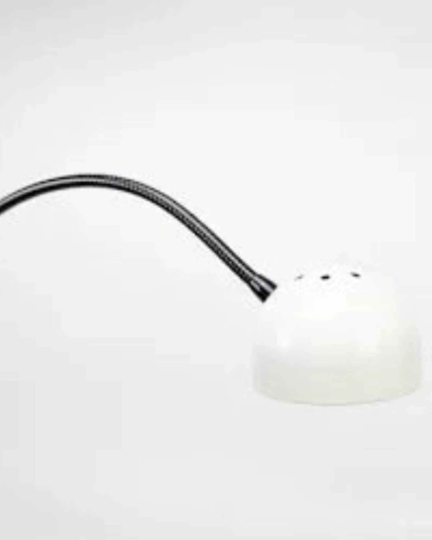 1980s White Gammalux Gooseneck Lamp, Made in Italy