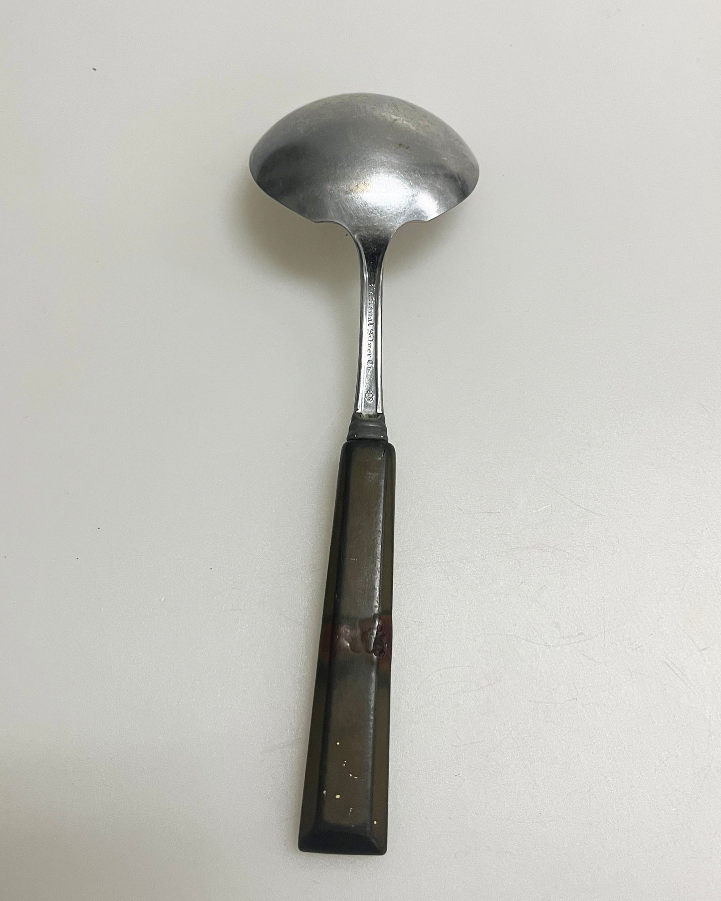 1950s Mid Century Modern Silverware Fork Set and Serving Spoon