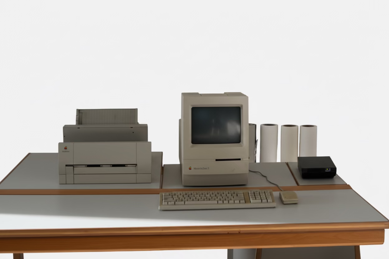 Apple Macintosh Classic Computer Set, c. 1990s
