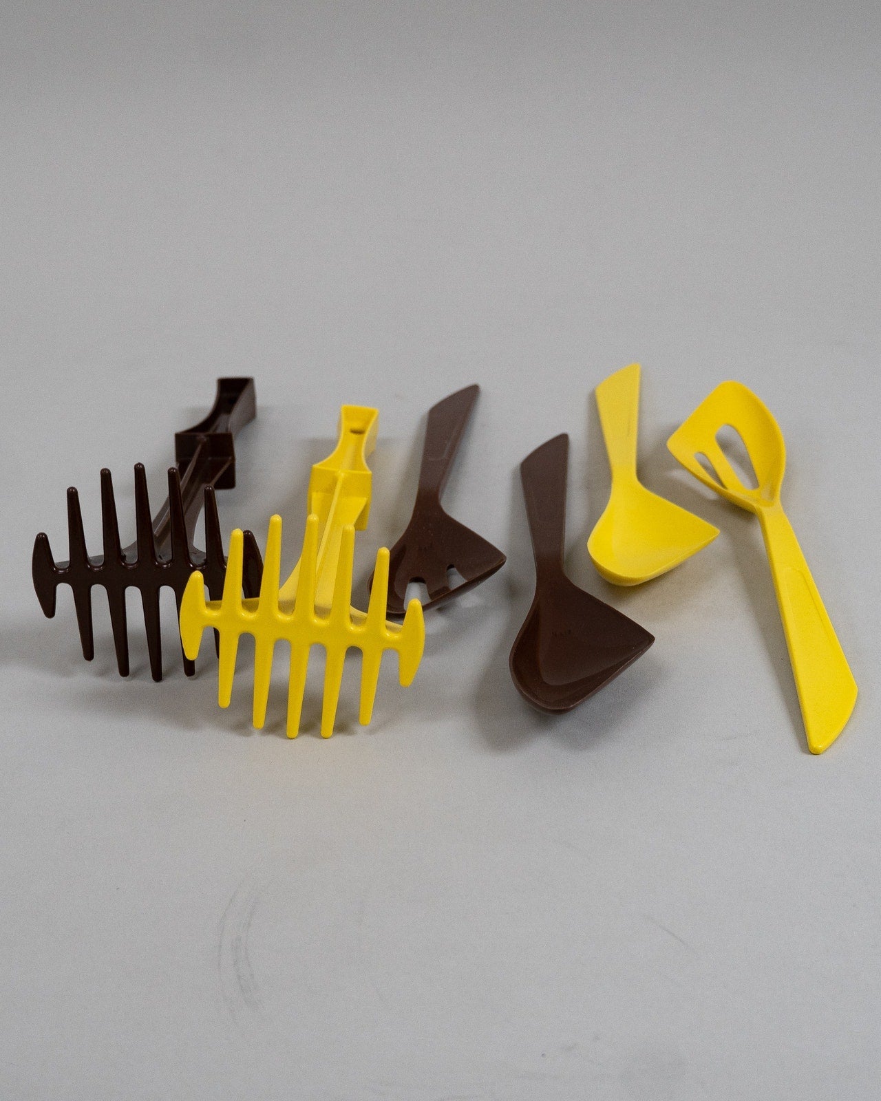 1950s Tupperware Serving Utensils and Potato Mashers