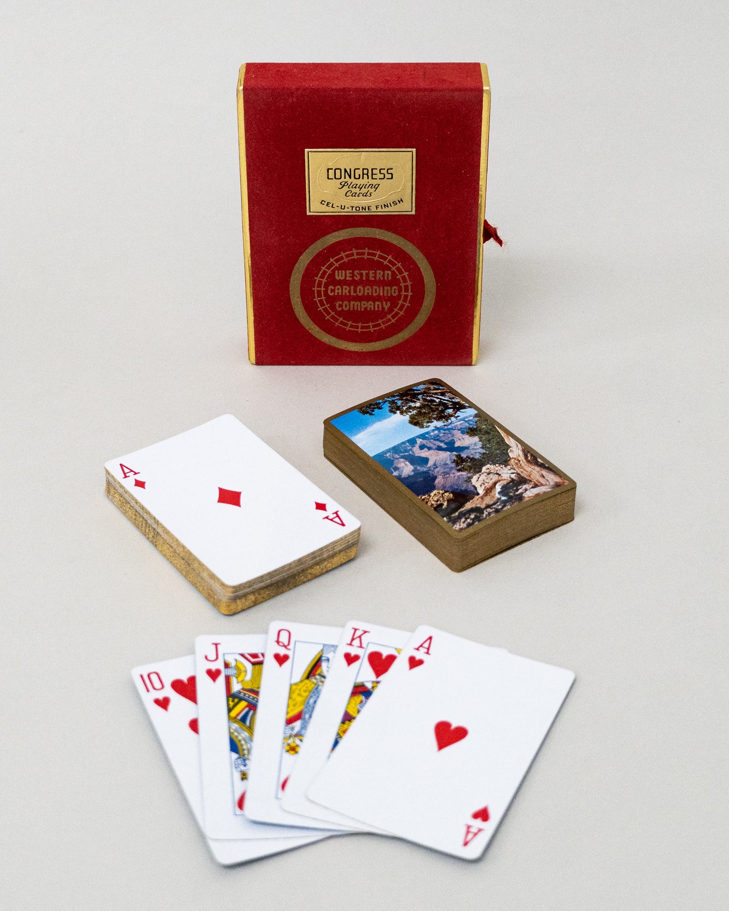 1960s Congress Playing Cards Western Carloading Company