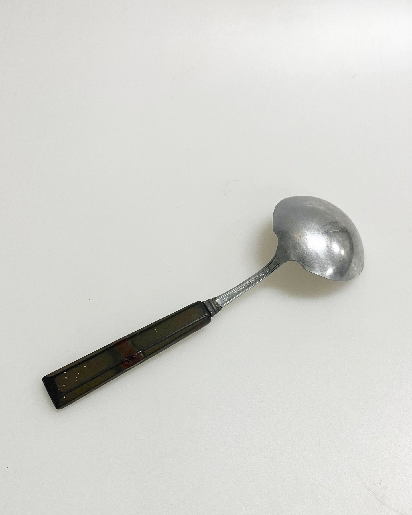 1950s Mid Century Modern Silverware Fork Set and Serving Spoon