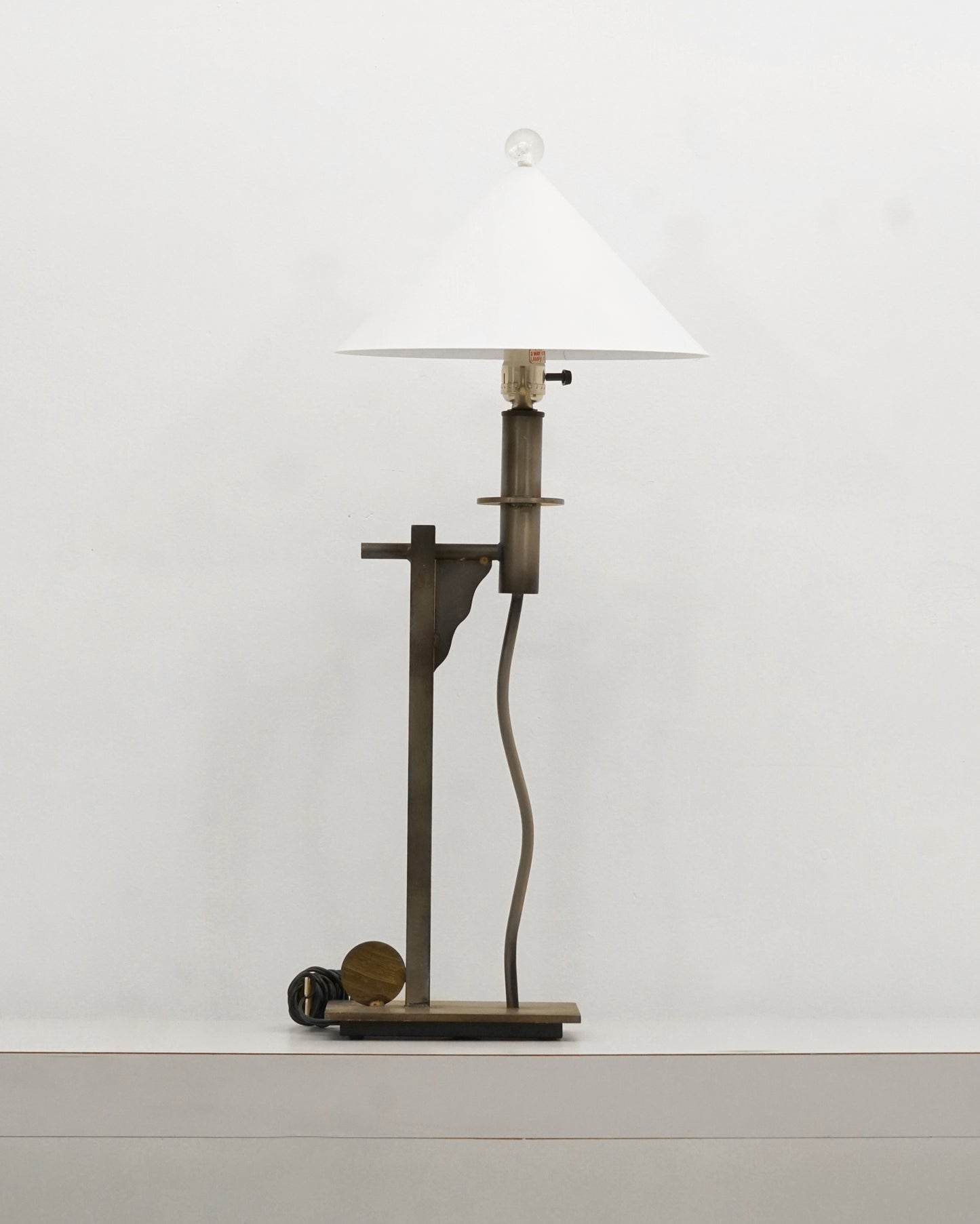 1987 Memphis Table Lamp by Robert Sonneman for George Kovacs