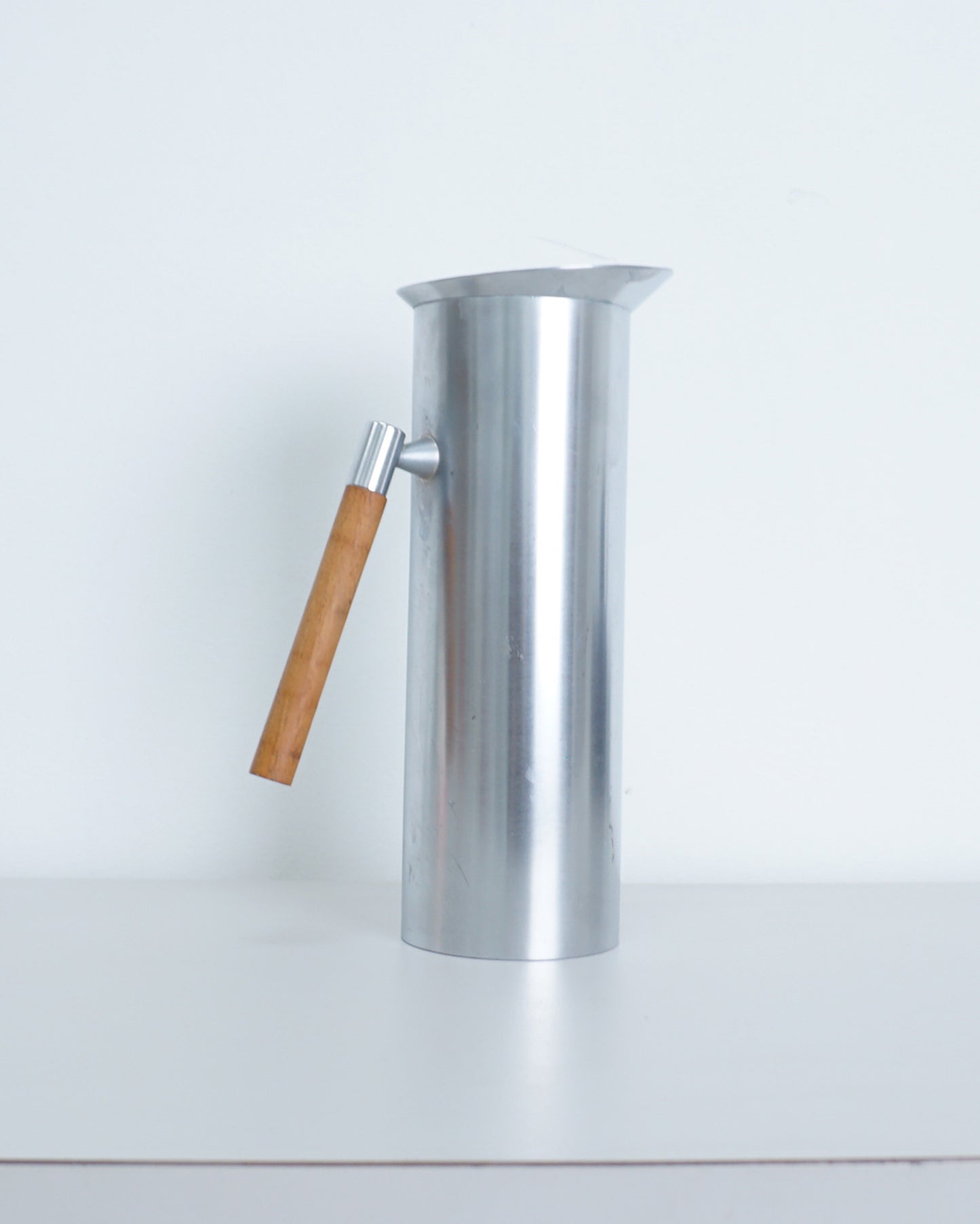 1960s Stainless Steel Cocktail Pitcher with Teak Handle from WT Italy