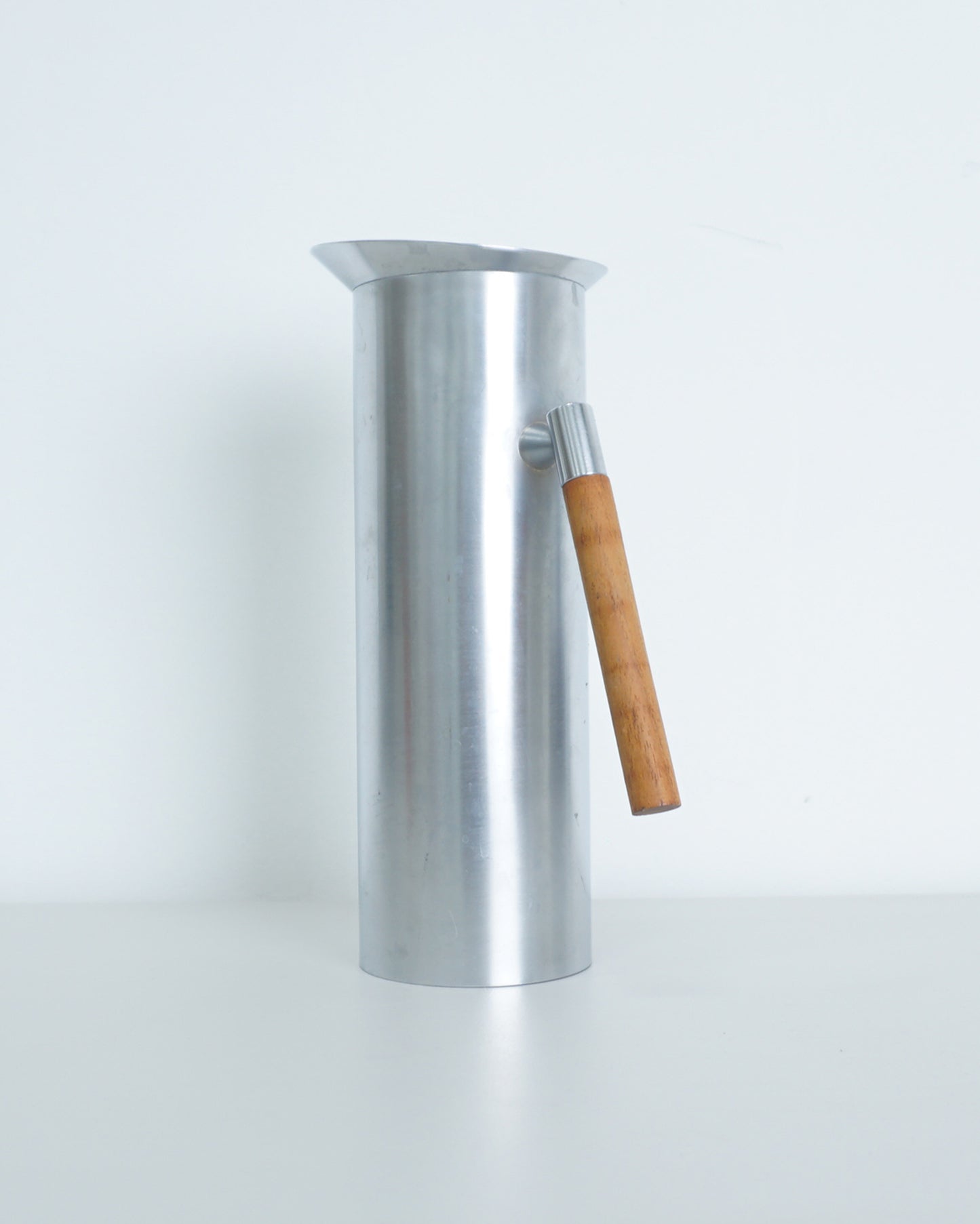 1960s Stainless Steel Cocktail Pitcher with Teak Handle from WT Italy