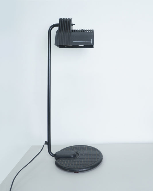 1980s Black Table Lamp by Belux
