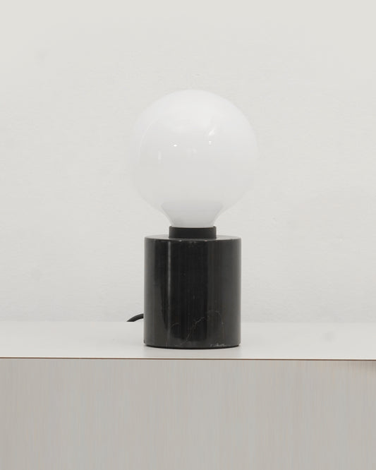 1970s Vintage Ikea Mod Globe Table Lamp with Frosted Bulb