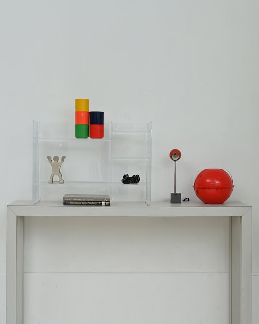 Clear Acrylic New-In-Box “Sound Rack” by Ludovica and Roberto Palomba for Kartell