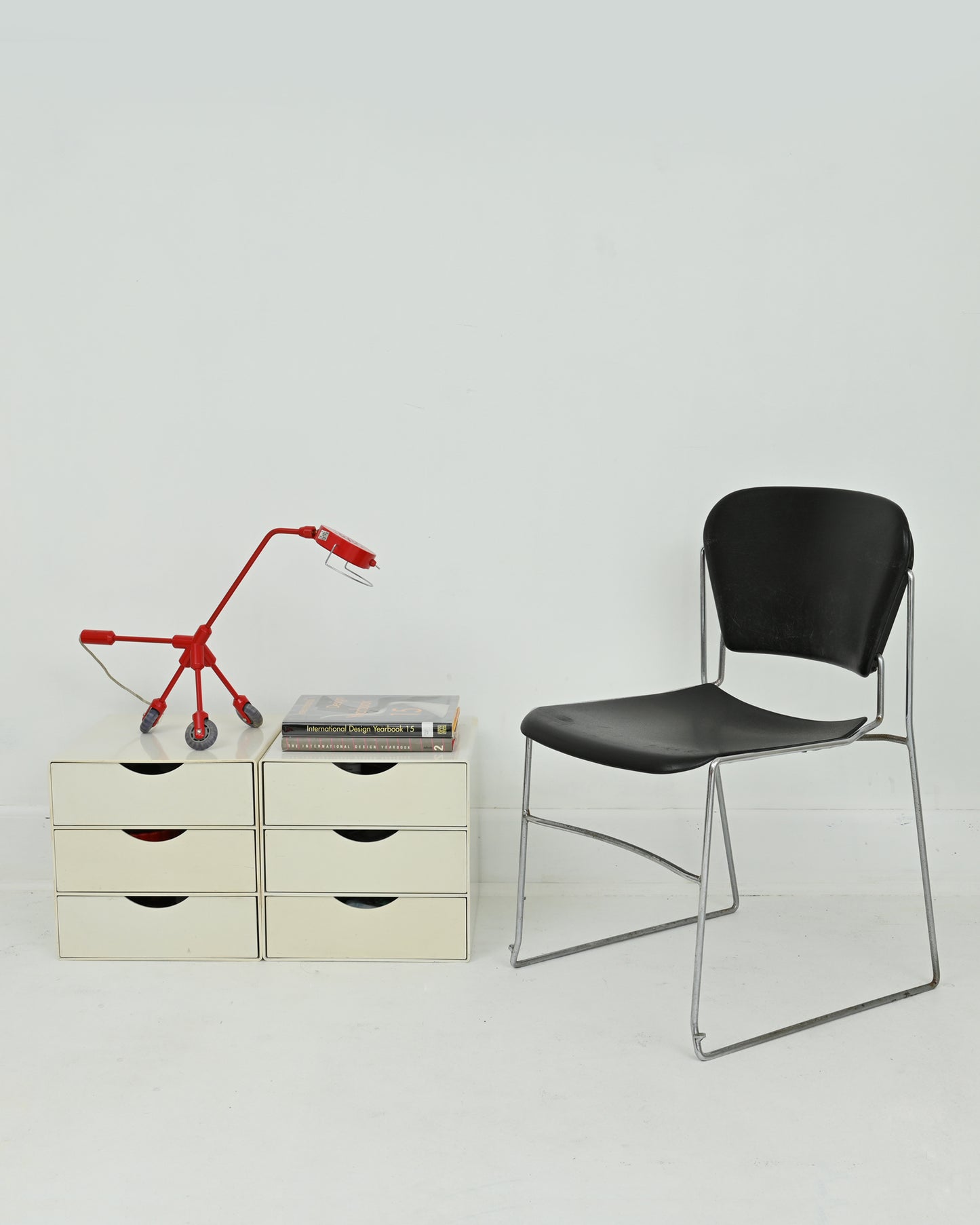 Y2K Red Ikea Kila Lamp by Harry Allen for IKEA
