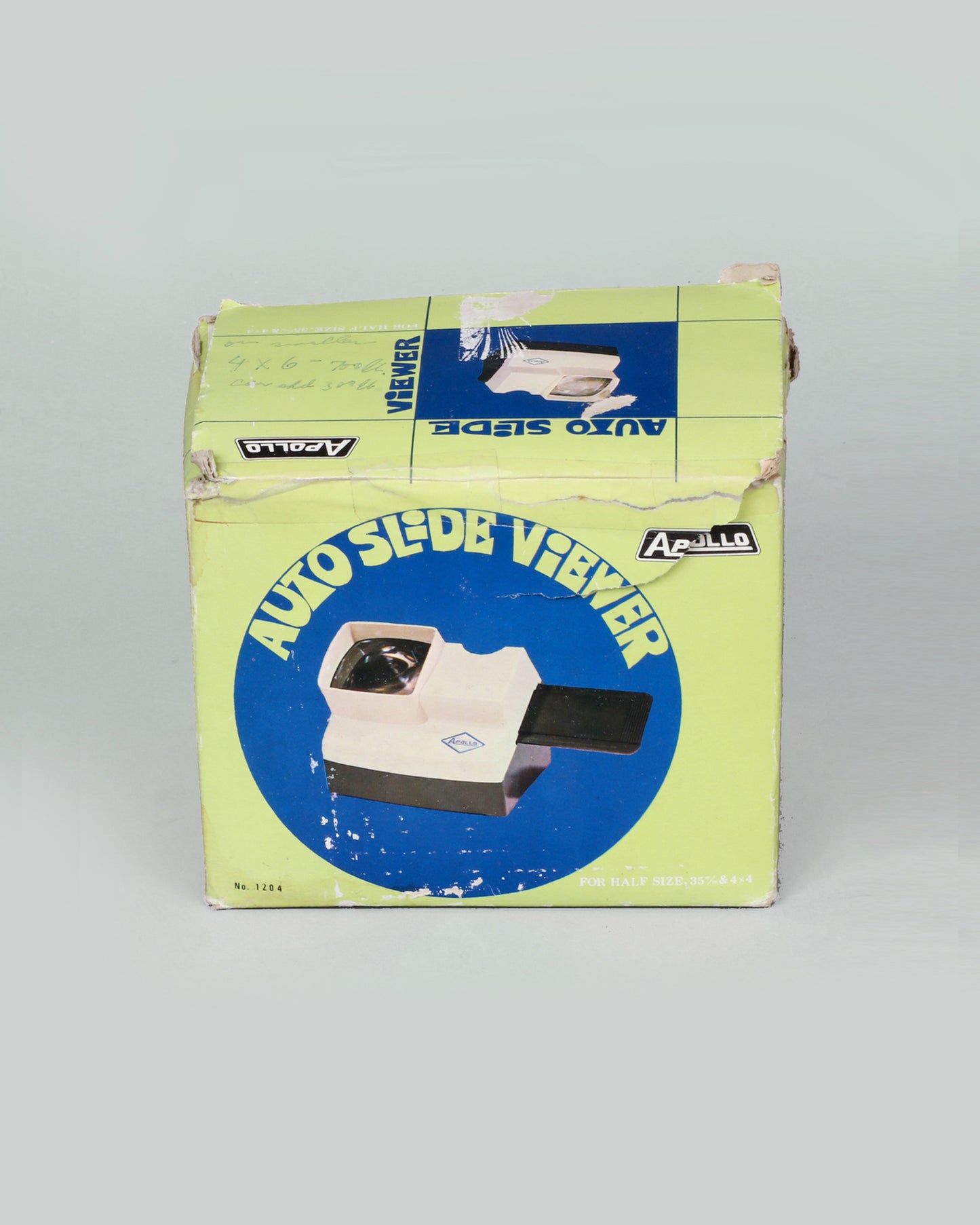 1970s Apollo Auto Slide Viewer in Original Box Including Instructions 35mm NOS New in Nox