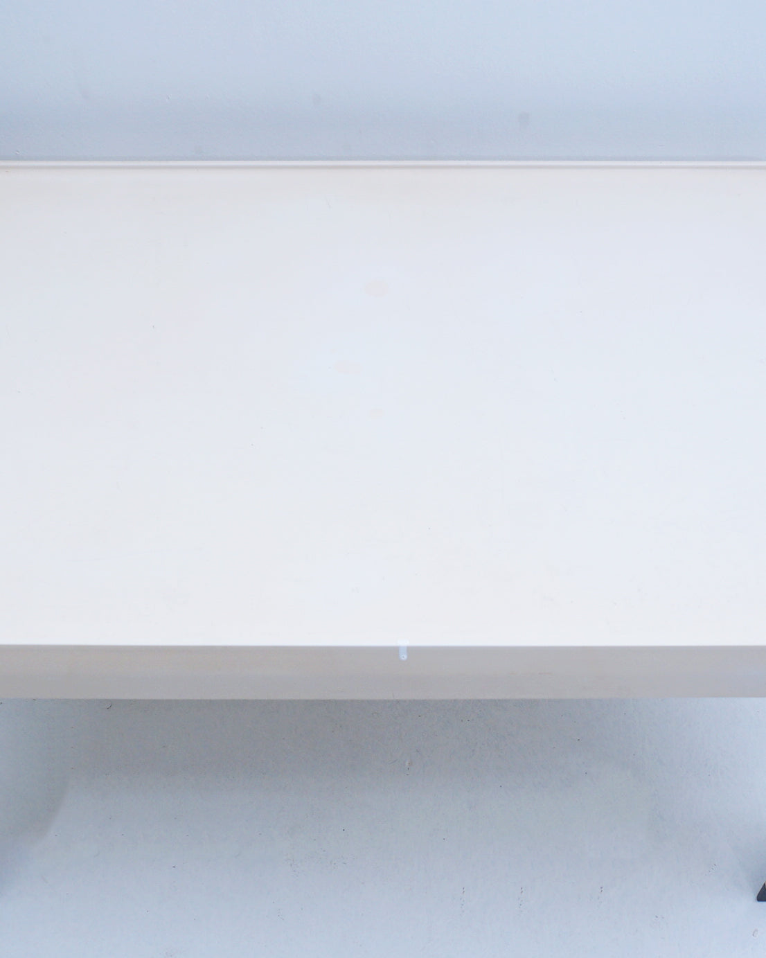 1960s Petite Cream Coffee Table by Alberto Rosselli for Kartell