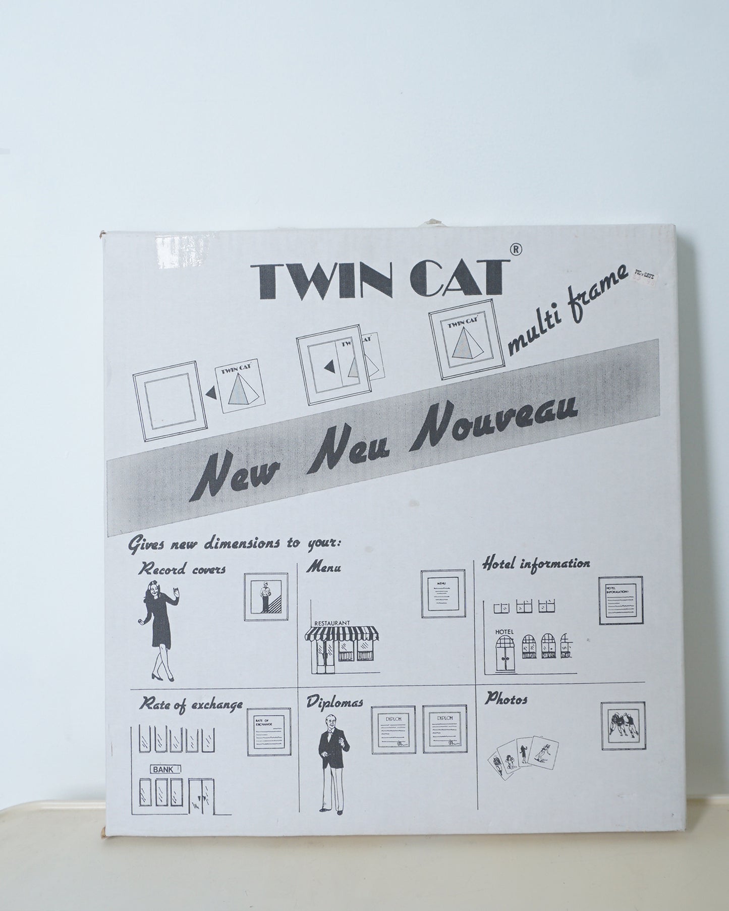 1980s Twin Cat Multiframe New Neu Nouveau NOS and New in Box