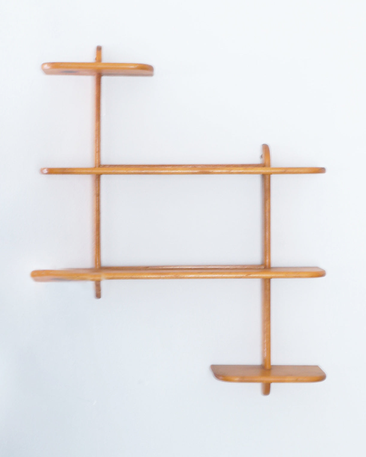 1960s Mid Century Modern Teak Shelving
