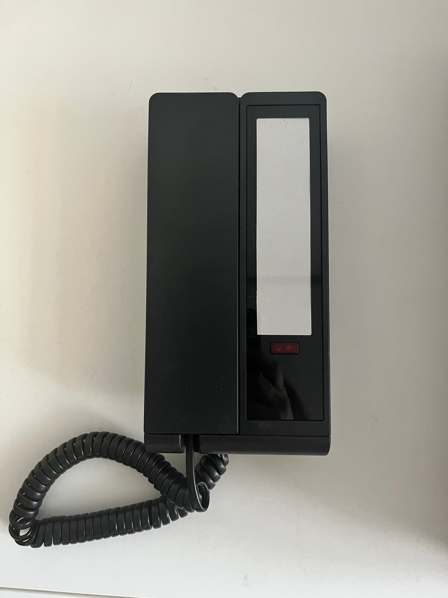 1990s Y2K Vintage Bittel Sleek Contemporary Black Phone
