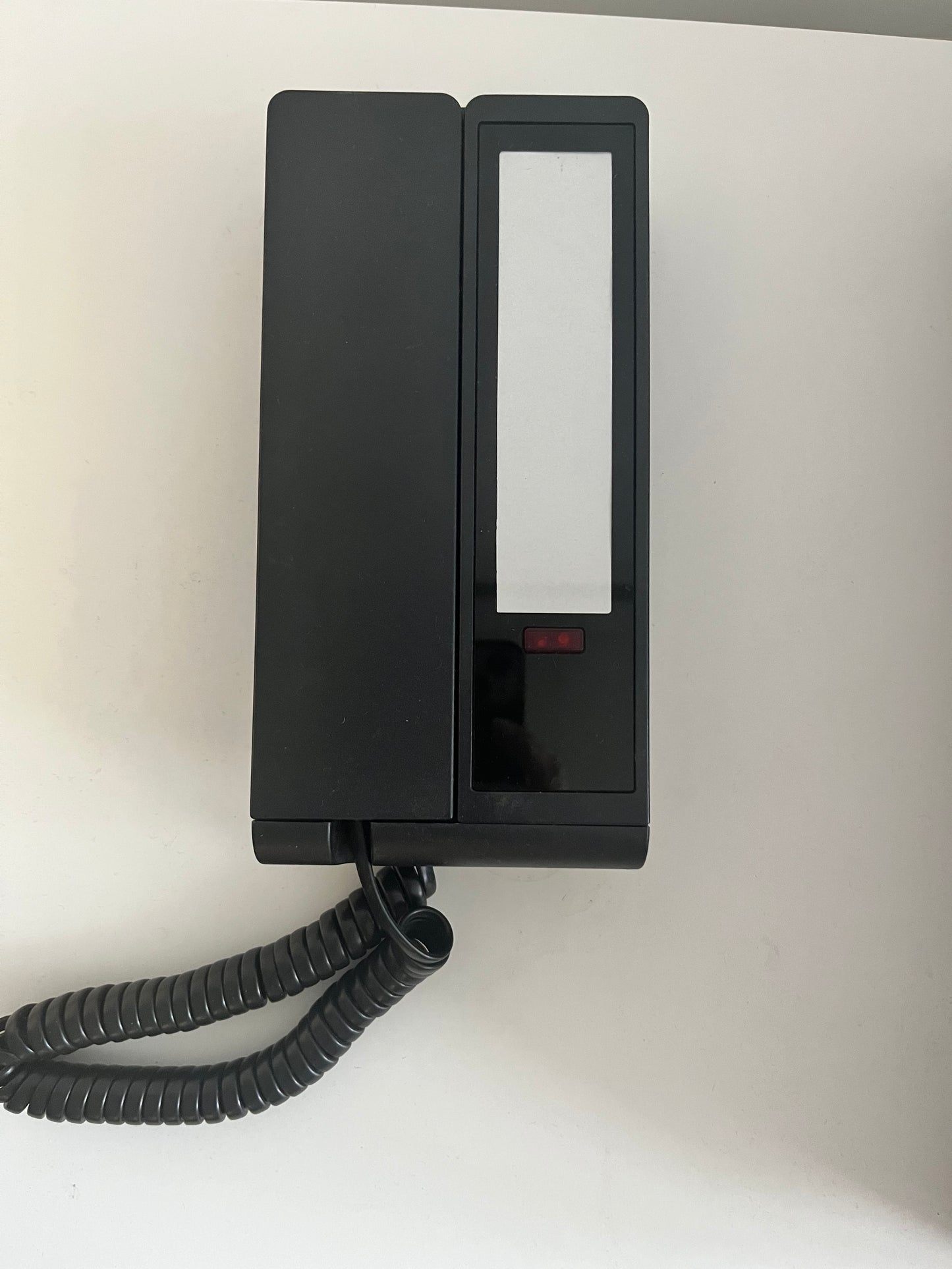 1990s Y2K Vintage Bittel Sleek Contemporary Black Phone