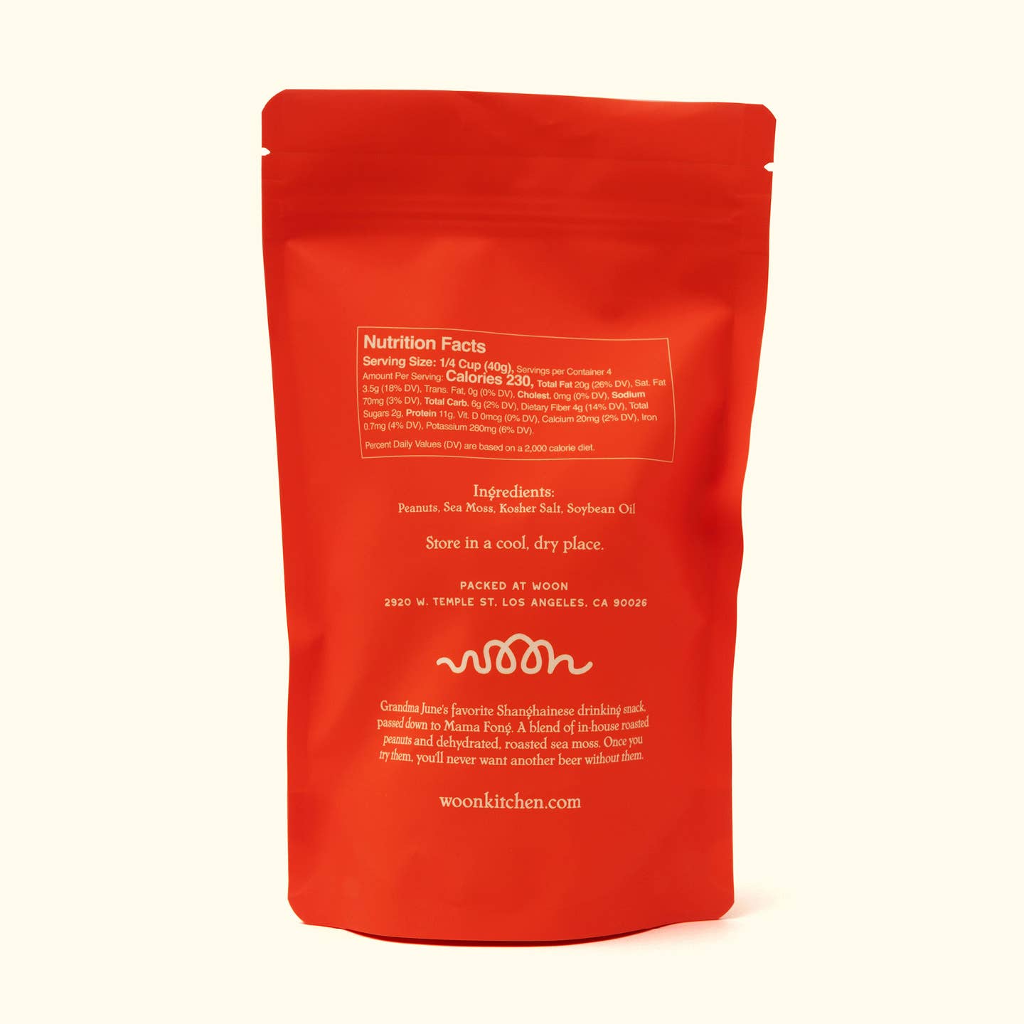 Woon - Woon Peanuts & Seamoss