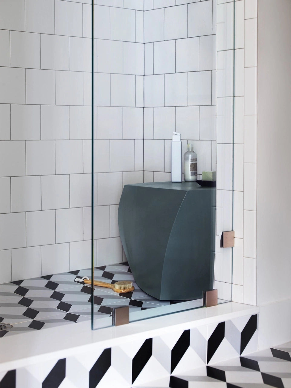 Gehry Left Twist Cube by Heller — Contemporary Stool, originally designed 2004