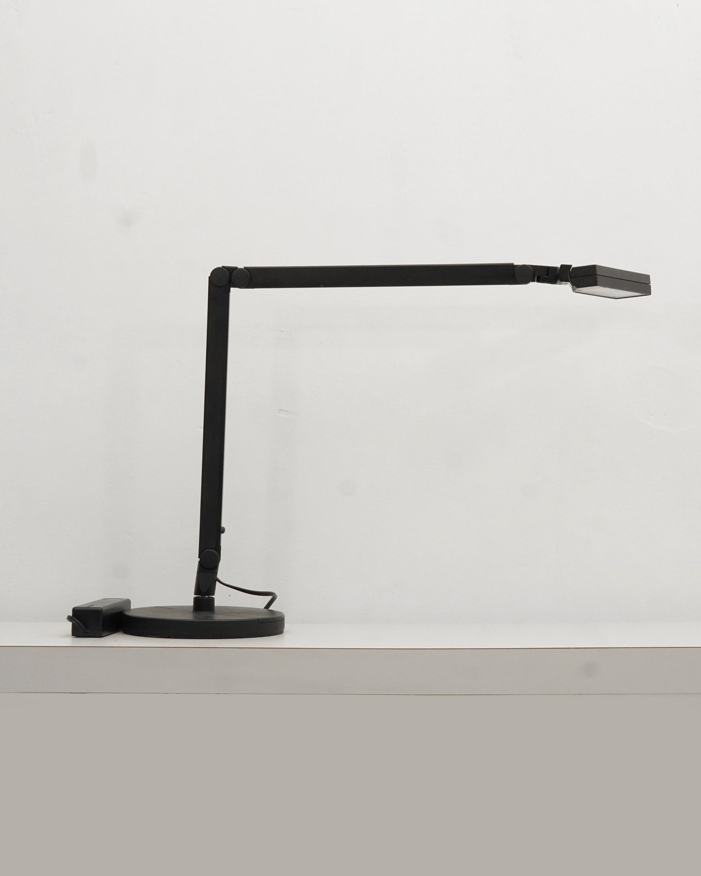 1980s Black Lightolier Desk Lamp