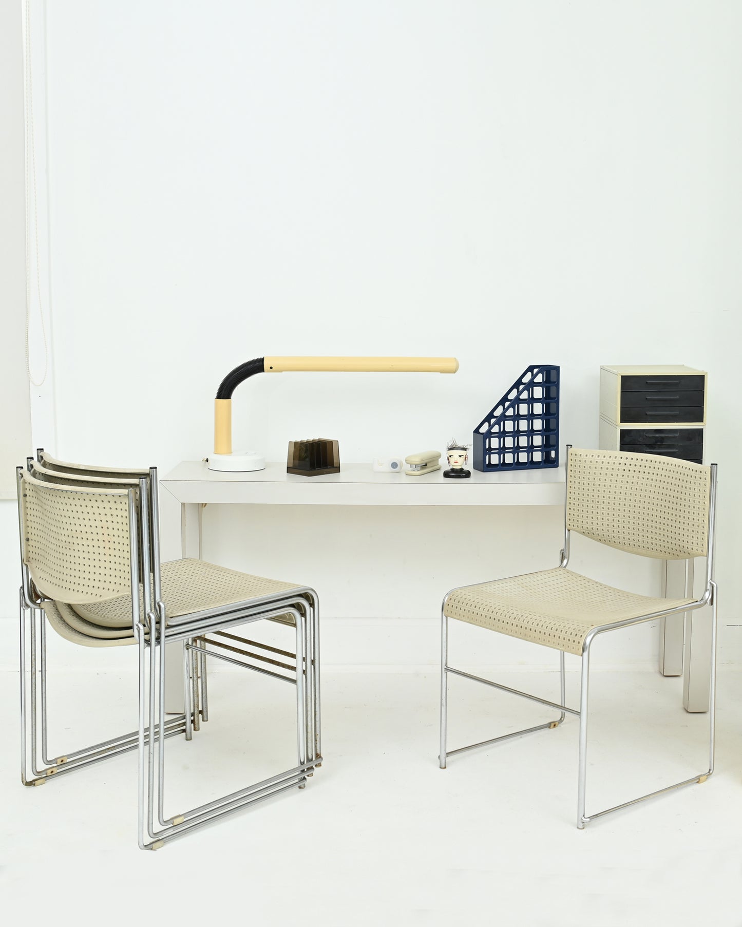 1970s 33m Grey Chairs by Richard Ogg for Emeco