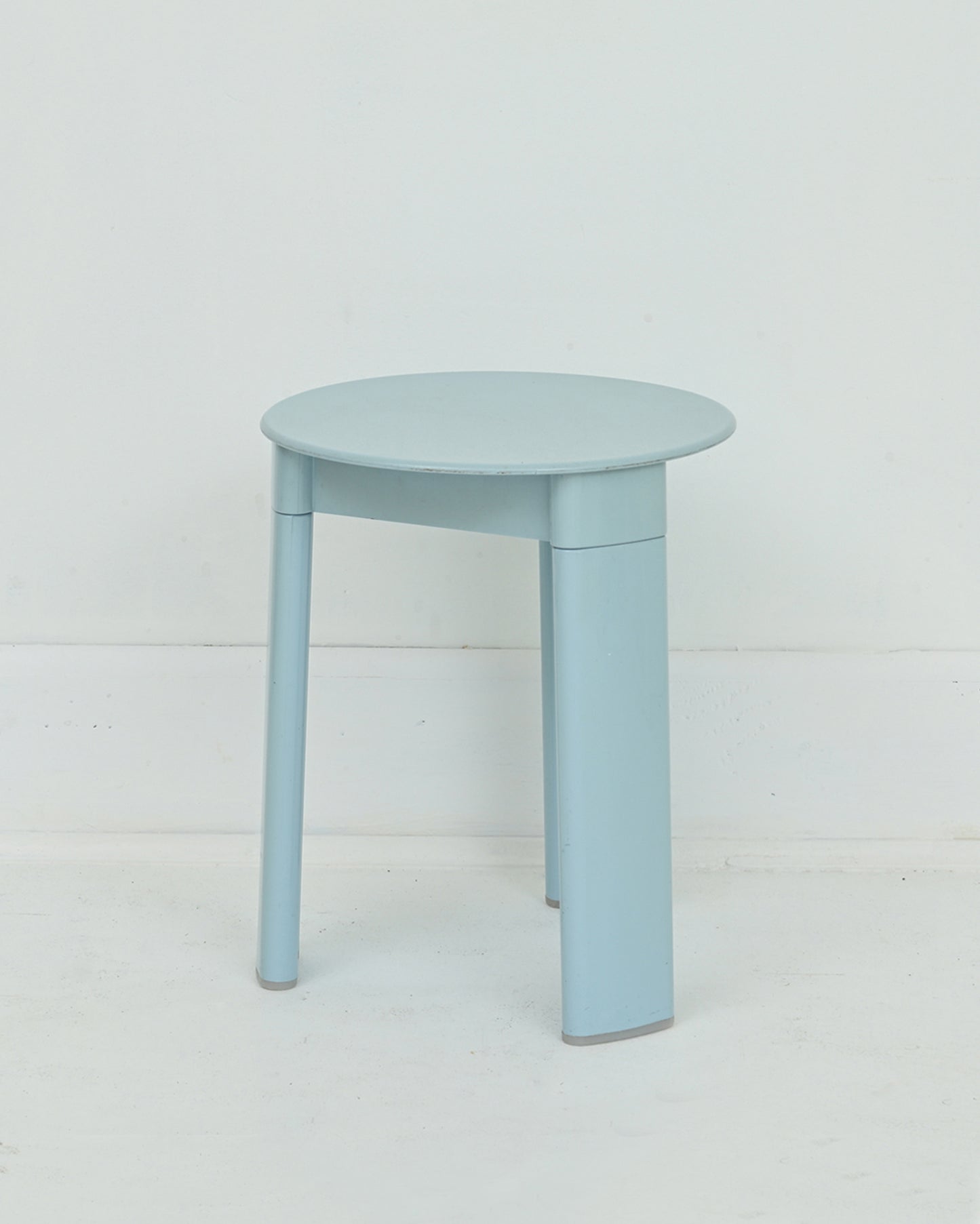 1970s Baby Blue Trio Stool by Olaf Von Bohr for GEDY