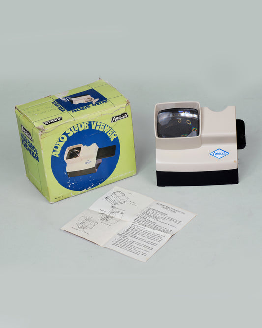 1970s Apollo Auto Slide Viewer in Original Box Including Instructions 35mm NOS New in Nox