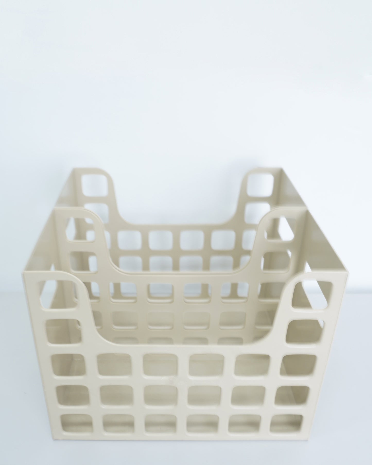 1990s Plastic Desktop Letter Hanging File or Record Storage