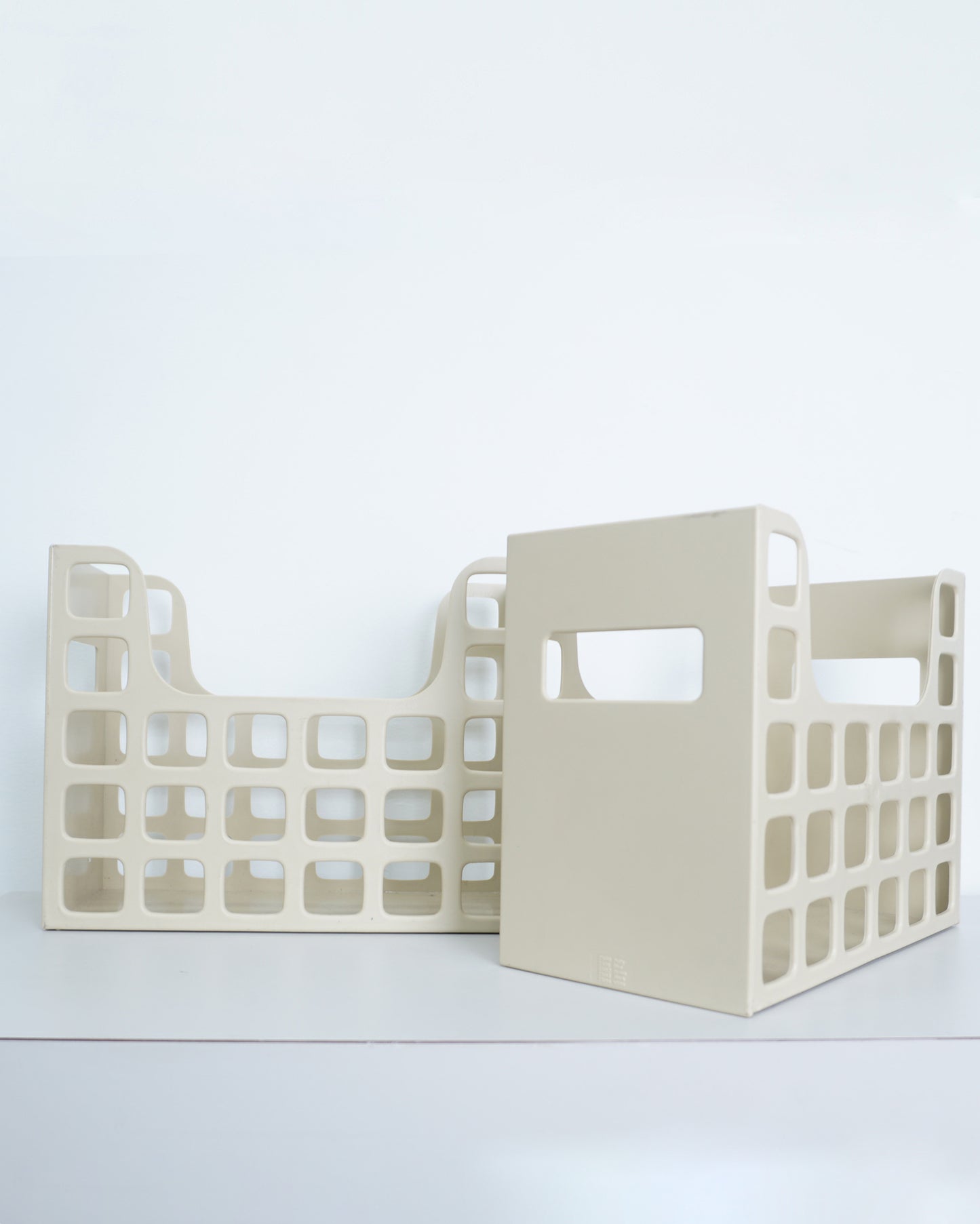 1990s Plastic Desktop Letter Hanging File or Record Storage